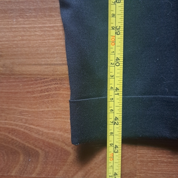 Black Formal Men's Dress Pants Classic Staple Business Work Career Wear - Picture 7 of 8